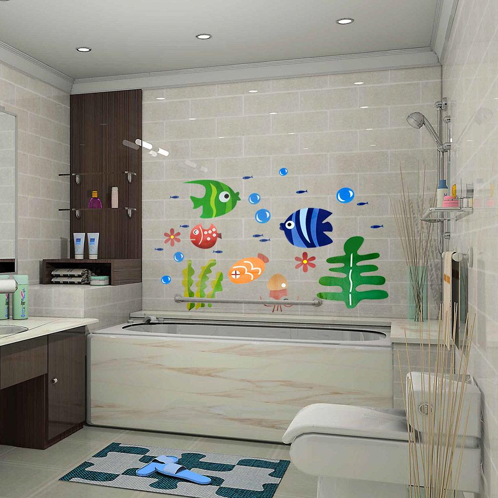 

Baby Room Cartoon Decal for Kid s Room Children Room Wall Stickers Home Decor Fish Decoration