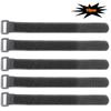 10/5 Stück Klettverschluss Wiederverwendbares Befestigungs-Nylon-Kabelbinder, Langlebige Funktionale Kabelbinder Breite 20mm Länge 200mm/300mm/400mm
