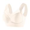 Large size underwear gathers without steel ring bra women's comfortable seamless underwear sports beautiful back integrated underwear