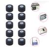 10 pz. Puleggia a nastro per cassette, Rullo pressore a nastro, Ruota puleggia a nastro per registratori a cassette, 10 mm