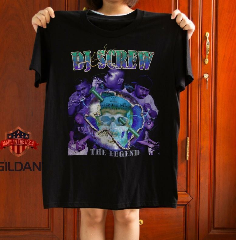 DJ-Screw Vintage 90S Inspired Rap T-shirt Unisex T-Shirt XXXXL