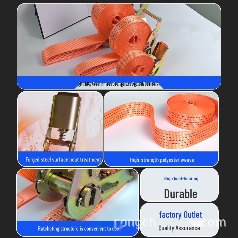 Polyester Hookless Lashing Strap for Cargo Securing