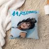 Singer A-Aitana Maple Design Cushion Cover Happy Autumn Harvest Decor Holiday Decorati Pillow Cover
