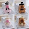 Capybara Animal Plush Pendant With Pp Cotton Filling For Kids And Teens