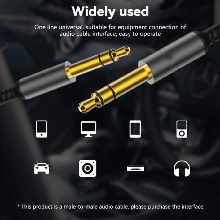 3.5mm Type C AUXs Audios Cable Adapter Wire Line 3.5mm Type C To 3.5mm Male Speaker Cable for Speaker