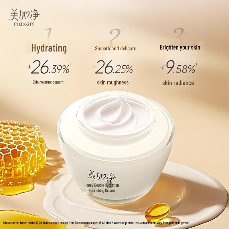 MAXAM Honey Nourishing Cream & LUX Freesia Shower Gel Set