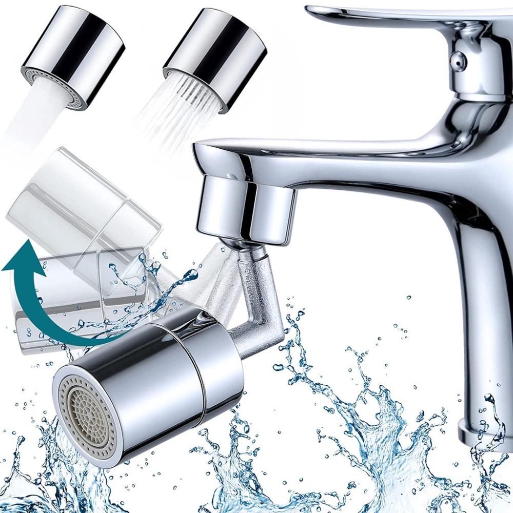 1080° Tap Nozzle Splash Filter Faucet 720° 2 Modes Swivel Sink Aerator Extender For Kitchen Toilet Wash Basin Water Tap Nozzle
