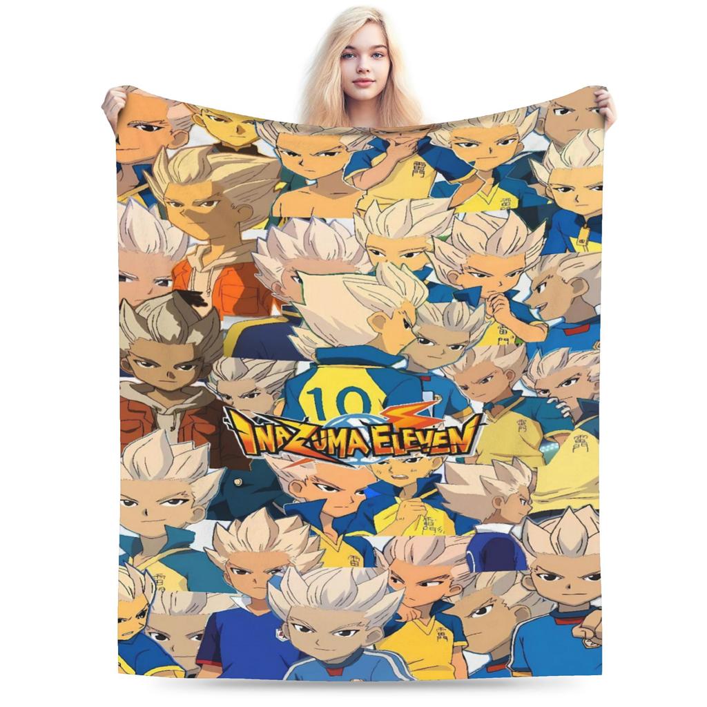 Inazuma Eleven Gouenji Blanket Quality Super Warm  Throw Blanket Spring Boy Girl Outdoor Novelty Bedspread