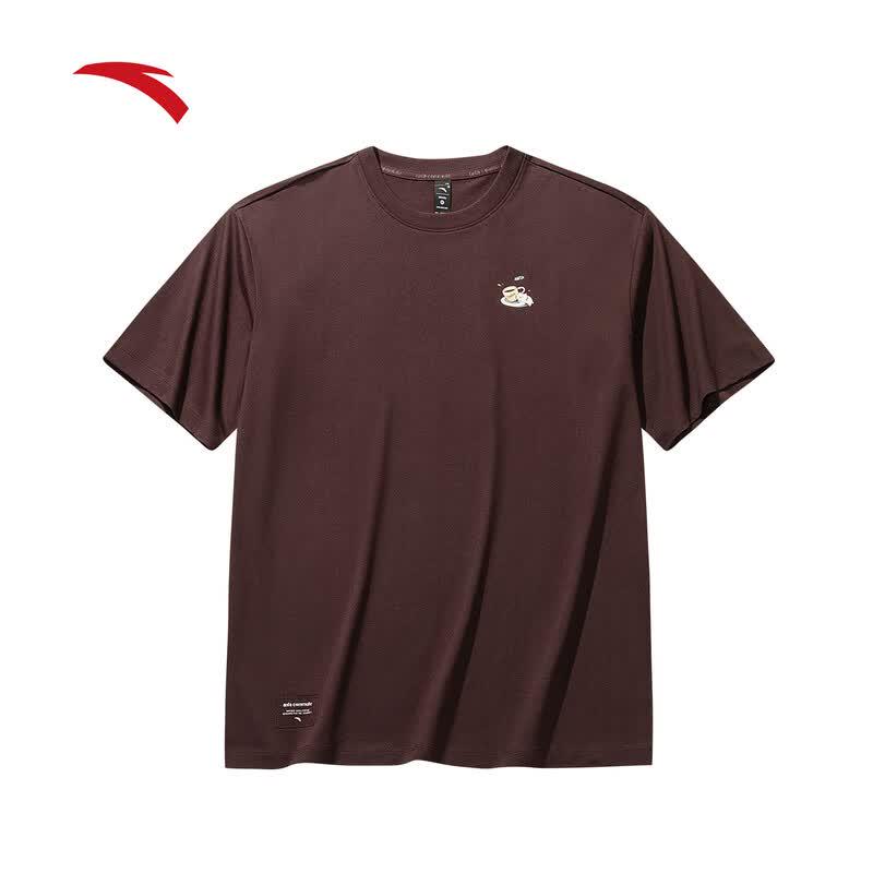 Anta Men's Casual Round Neck Short-Sleeve T-Shirt