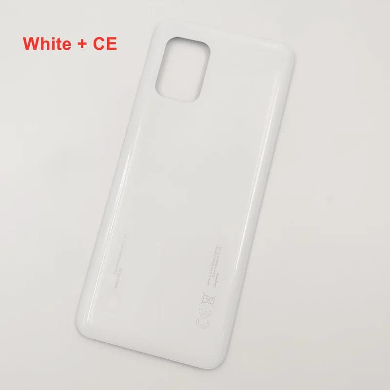 CE Glass For Xiaomi Mi 10 Lite 5G Hard Battery Cover Back Lid Rear Door Housing Panel Shell + Original Adhesive Glue LOGO