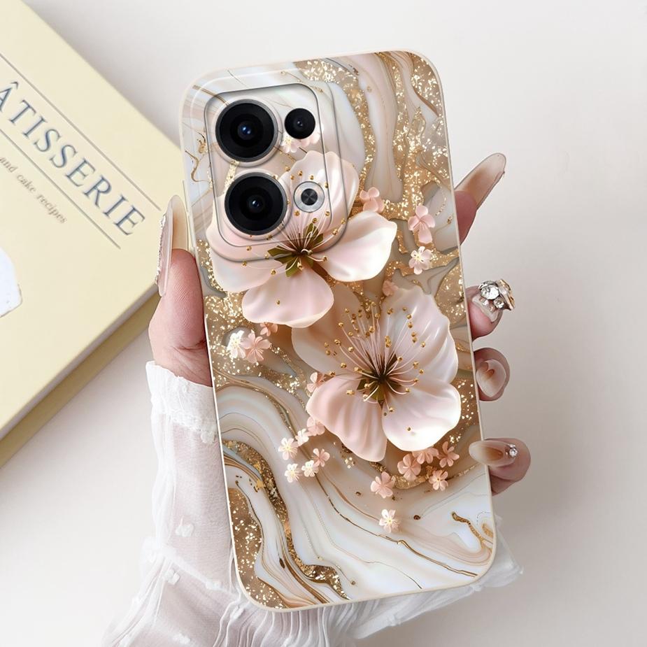 For Oppo Reno 13 Pro 5G Case CPH2697 Luxury Fashion Candy Painted Cover Soft TPU Phone Case For Oppo Reno 13 Reno13 Pro 5G Shell