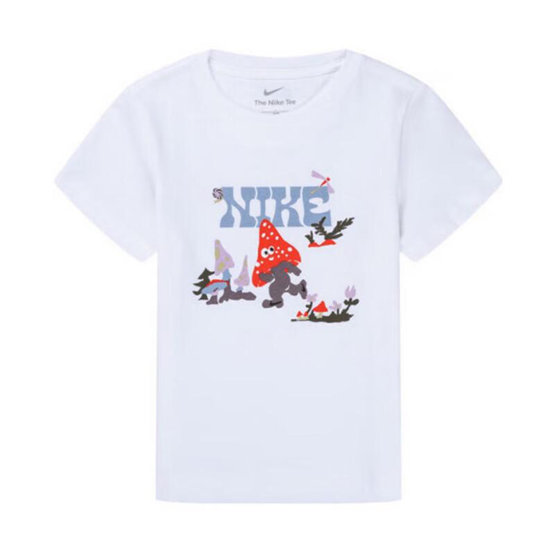 Nike Girls  Graphic Crew Neck T-Shirt Child S
