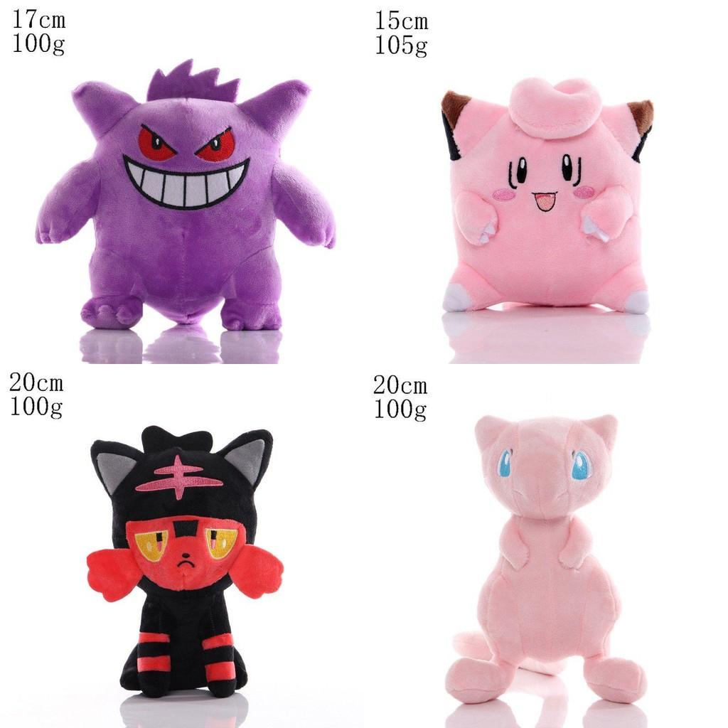 Adorável Boneco de Pelúcia Pokémon de 40 estilos para Crianças e Fãs