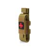 Outdoor Tactical Medical and Scissors Pouch with EDC Tourniquet & Flashlight Storage