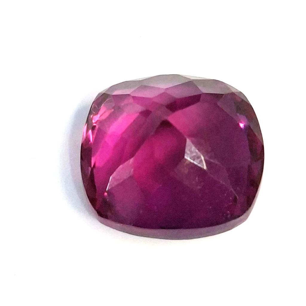 Fabulous Pink Rhodolite Garnet Natural Cushion Cut 8-10 Ct Certified Gemstone