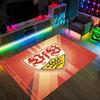 VfB Stuttgart Design Crystal Velvet Carpet Cozy Non?Slip Printed Rug For Bedroom Living Room Entrance