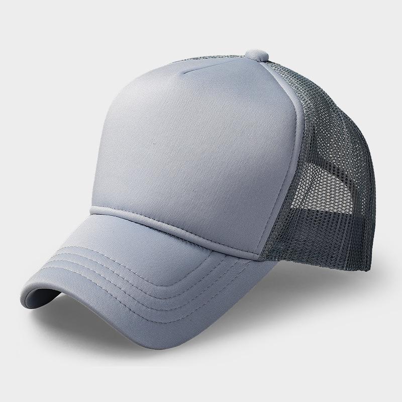 2025 Big Size Trucker Hat Male Summer Mesh Sun Cap Lady Leisure Baseball Caps Man Big Size Snapback Hats 56-59cm 59-63cm