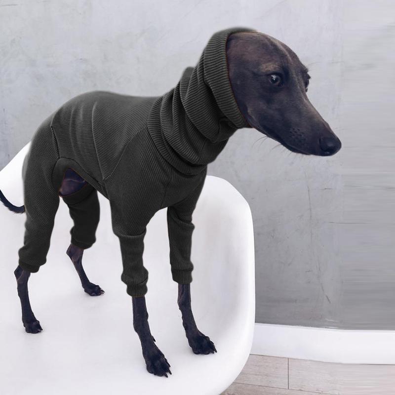 Whippet Italian Greyhound Clothes Big Dog Overalls For Medium Large Dogs Turtleneck Winter Pet Pajamas Onesies For Shepherd