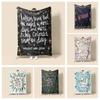 Home Decoration Plush Sofa Blanket Anime Animals Bedspread On the Bed Anime Fluffy Soft Blankets Thick Blanket for Winte
