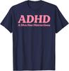 ADHD Diva Ma Rozproszenia Zabawna Koszulka Neuroatypowa Sarkastyczny Humor