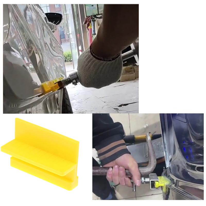Efficient 90° Vehicle Dent Repair Film with PDR Right Angle Plastic Puller and Concave Pulling Edge