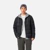 Li Ning China Color Series Solid Color Stand Collar Zipper Long Sleeve Down Jacket Men Jacket Black AYMU353-1