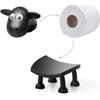 Sheep Toilet Paper Holder, Creative Animal-Themed Bathroom Organizer, Funny Novelty Home Decor