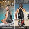 Drawstring Swim Gym Pool Backpack Separated Waterproof Dry Compartments Bag Dry And Wet Bag Swimming Equipment Mesh Bag