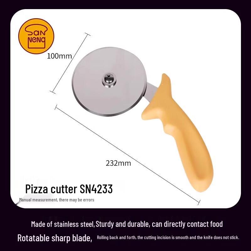 SANNENG Stainless Steel Pizza Cutter