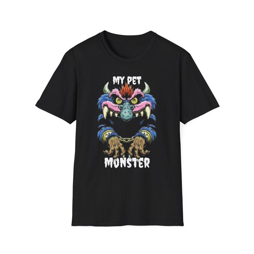 My Pet Monster T-Shirt, Cute Halloween Tee, Funny Graphic Shirt, Casual Top