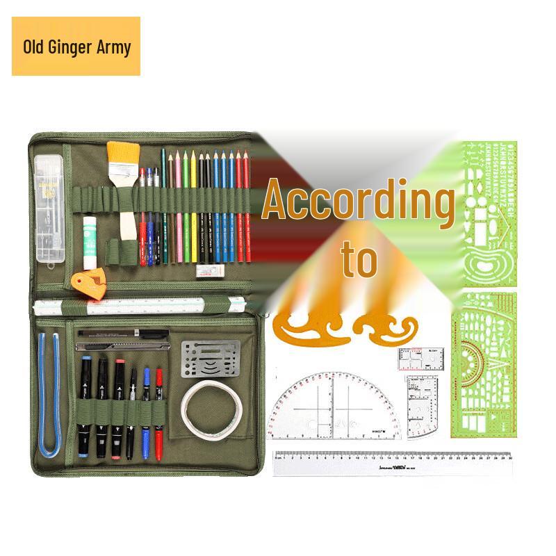 Commander Ruler and Map Plotting Tool Set