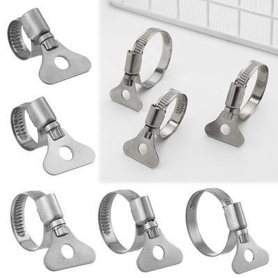 1Pcs New Welding Exhaust Hardware Handle Repair Tool Stainless Steel T Bolt Pipe Clip Hose Clamps