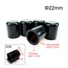 5pcs Black Silicone Blanking Cap Intake Vacuum Hose End Bung Sealing Plugs Auto Car Accessories Parts Waterproof and dustproof