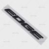 3D Metal Abs Car Sticker Edge Letter Hood Sign Emblem Badge Car Body Fender Rear Trunk Modification Accessories For Edge