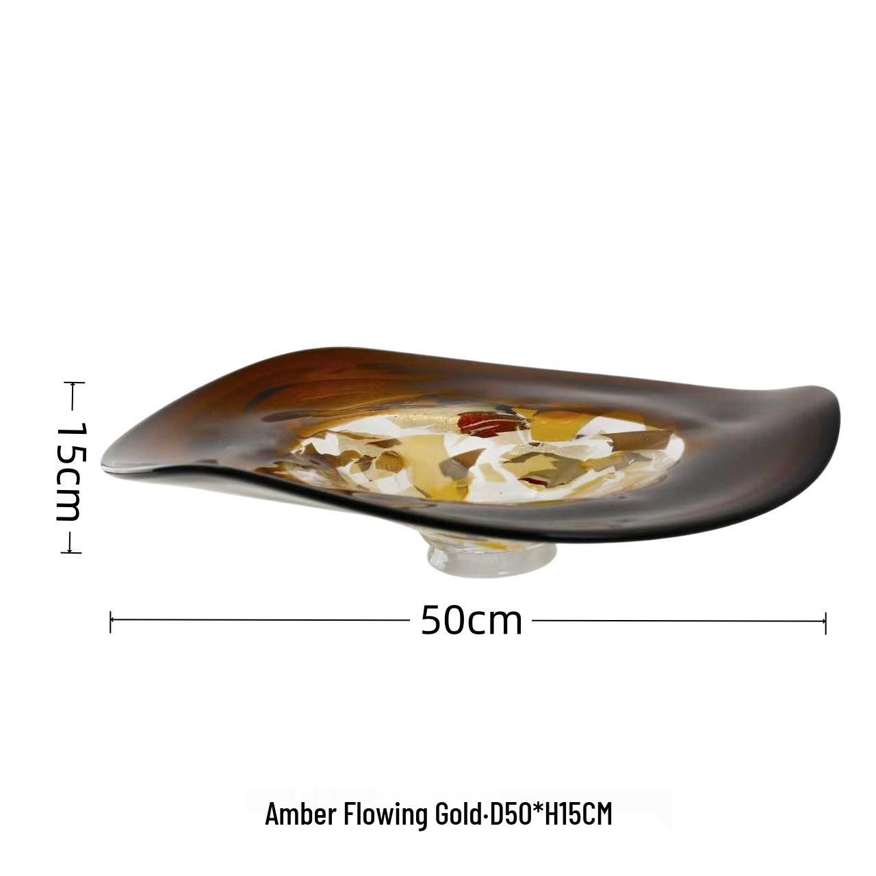 Designer-Selected Modern Glass Fruit Bowl: Creative