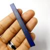 58.80Ct Natural Authentic Uncut Rough Raw Blue Sapphire Loose Gemstone CERTIFIED AM-614