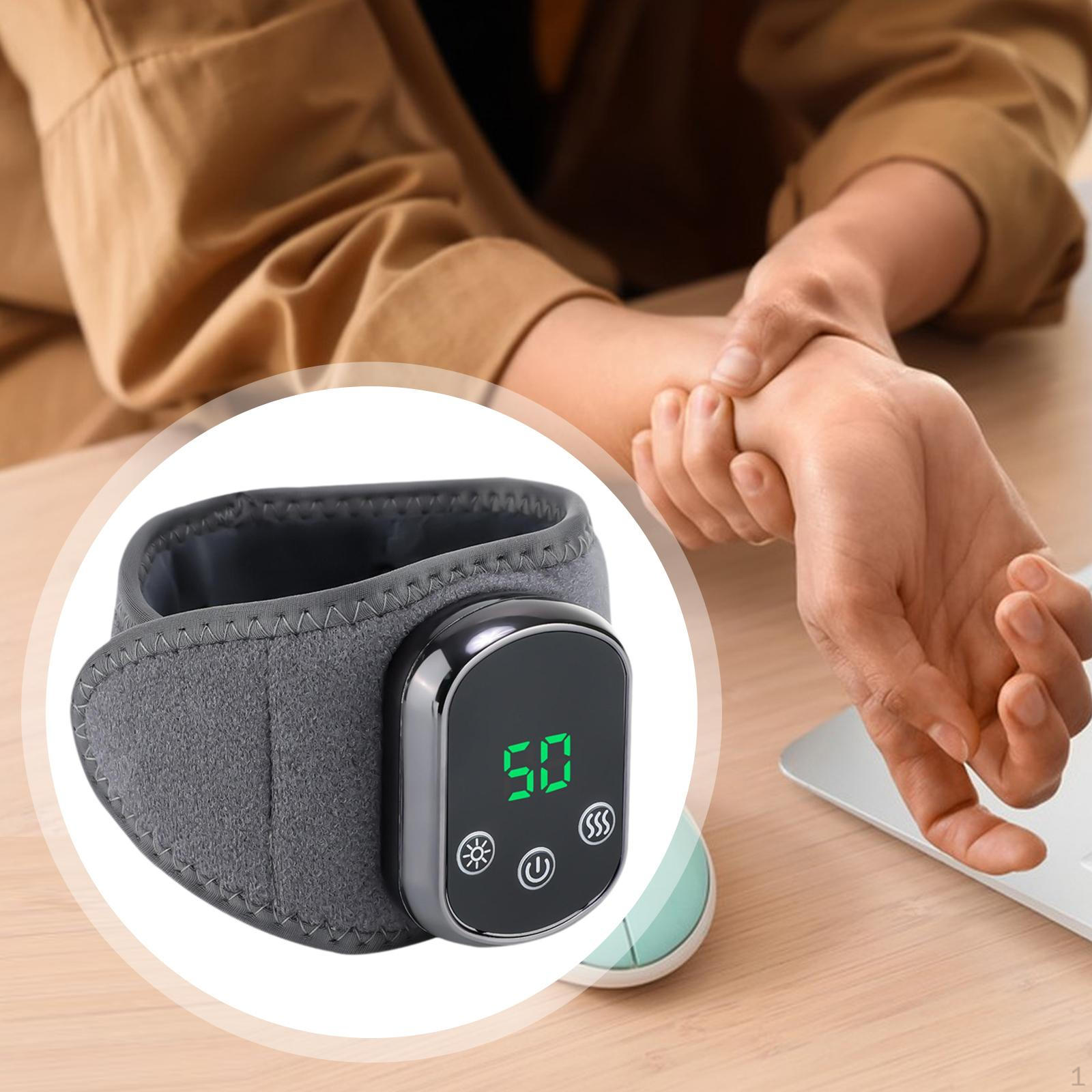 

Electric Heating Hand Wrist Guard, USB Rechargeable Heat Thermal Wristband for Work