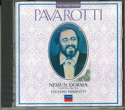 CD LUCIANO PAVAROTTI - Nessun Dorma / Pavarotti Sings Oper DCI82533 DECCA RECORD 1980 Japan World Music Used