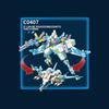 WOMA TOY Ship Now C0407 549pcs Sky Conqueror Transformable Assembly Boys Mecha Brick Building Set Toy for 6-12 Year