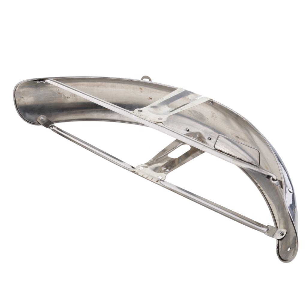 Chrom Front + Heck Schutzblech Metall Stahl für CG125 (58cm+55cm)