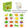 Handmade Educational Matching Cards & Puzzles for Toddlers (Ages 1-3) - Boost Literacy & Intelligence for Boys & Girls