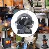 Heat Powered Stove Fan Heat Circulation Fan for Wood Stove No Batteries Required
