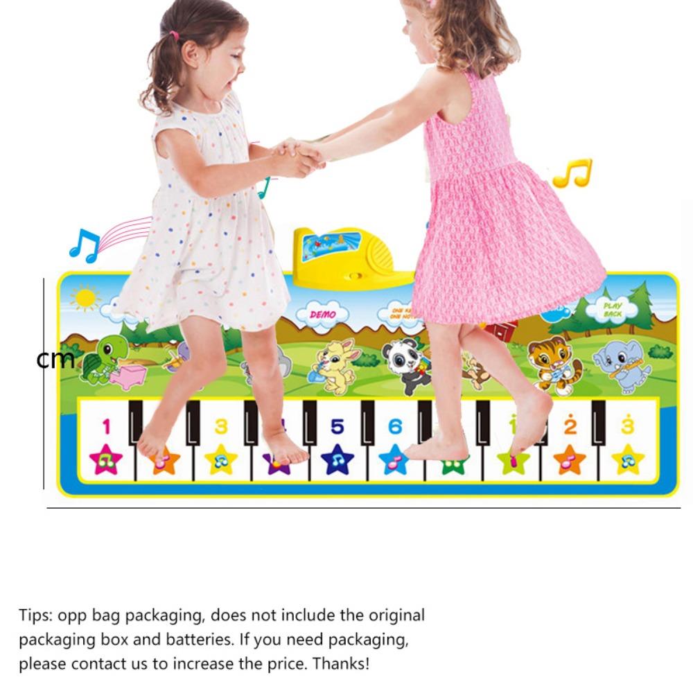 Early Education Floor Keyboard Dance Mat Multifunctional Electronic Musical Toys  Girls/Boys