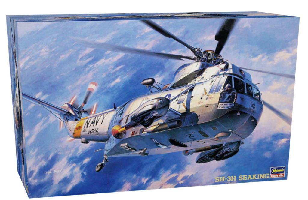 Hasegawa US Navy Sea King Plastic Model Kit PT1 1/48 SH-3H