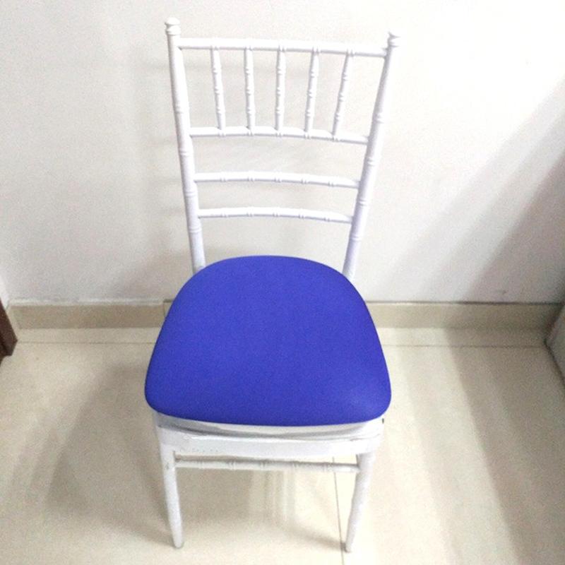 45-48 cm Židle Jednobarevný strečový potah Potahy Snímatelné elastické Jídelní Pouzdro na sedátko Svatba Hotel Banket Kancelář Seat Protect