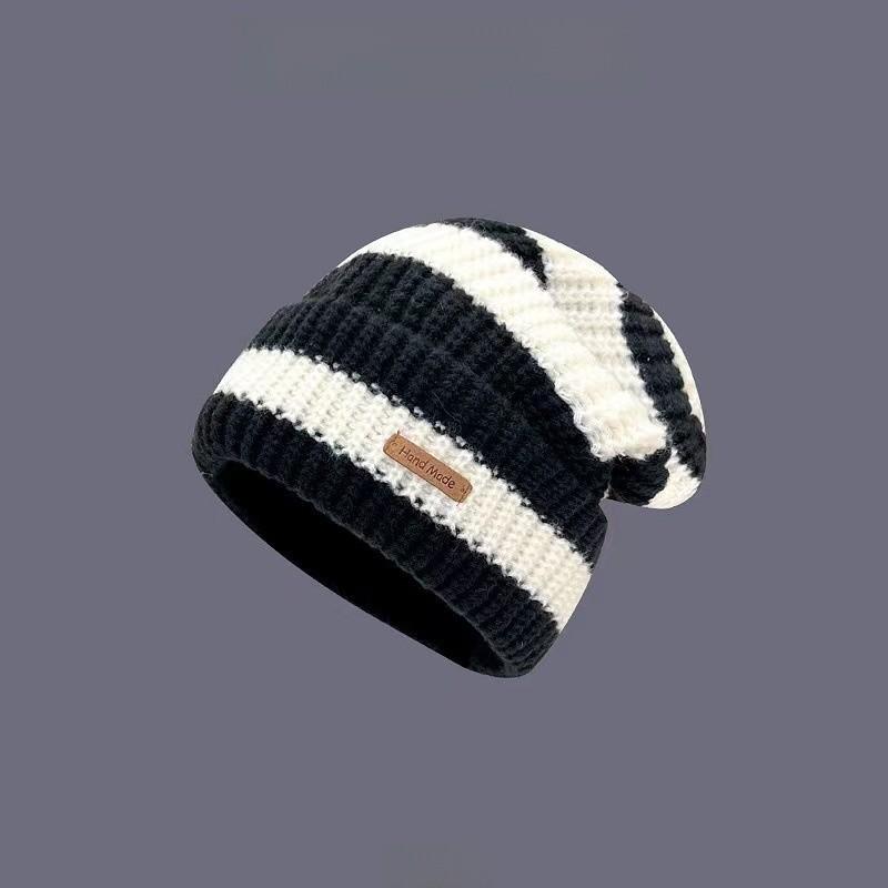 Knitted Winter Hat For Women With Breathable Acrylic Material For Cozy Cold Weather Wear
