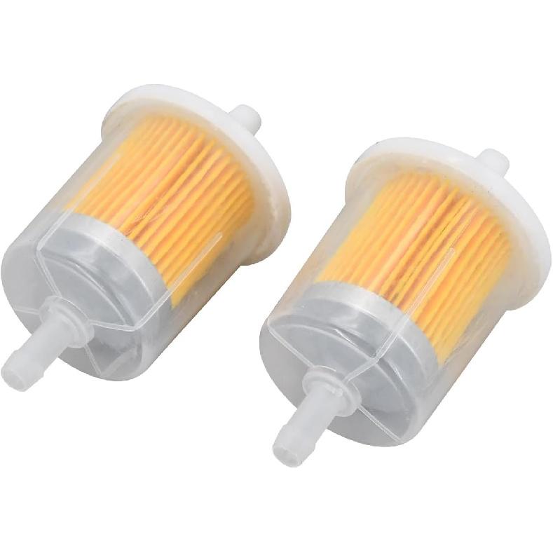 5/16" Inline Fuel Filter 12581-43012 Diesel Gasoline Fuel Filter 12581-43010 Compatible with Kubota Lawn Tractor Mower BX22D BX23D BX24D BX25 BX1870