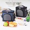10L Portable Lunch Bag Food Thermal Box Durable Waterproof Office Cooler Lunchbox with Adjustable Shoulder Strap Insulated Case