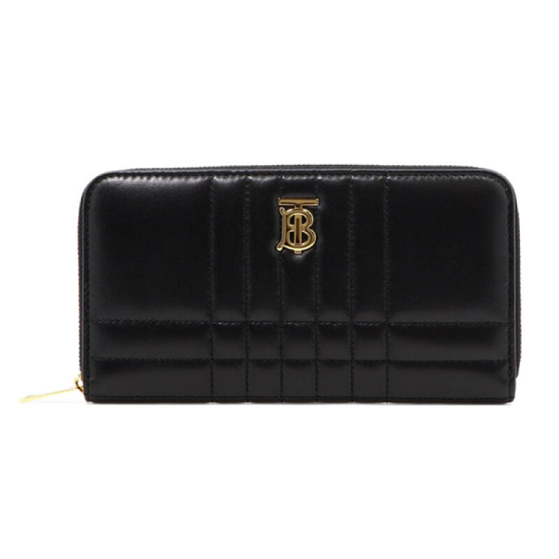 

Burberry Long Wallet Quilted Leather Lola Zipper 8062340 8062340