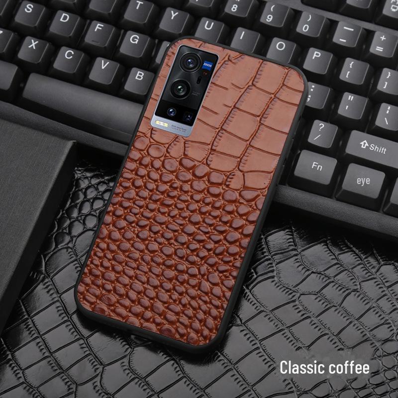 

Чехол-накладка из натуральной кожи для Vivo X90, X80 Pro, X60 и X60 Pro Vivo X90-X90s